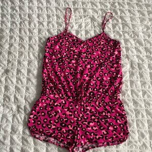 Pink PJ Romper